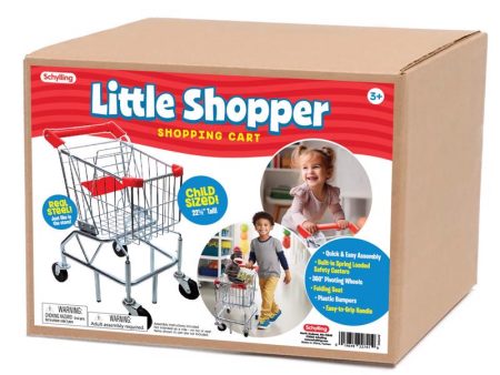 Schylling Shopping Cart Steel Silver For Cheap