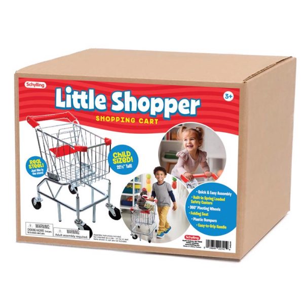 Schylling Shopping Cart Steel Silver For Cheap