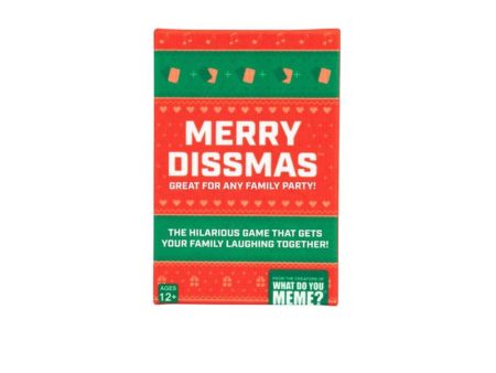 What Do You Meme Merry Dissmas Holiday Party Game Multicolored 266 pc Online Sale