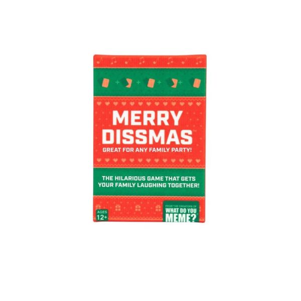 What Do You Meme Merry Dissmas Holiday Party Game Multicolored 266 pc Online Sale