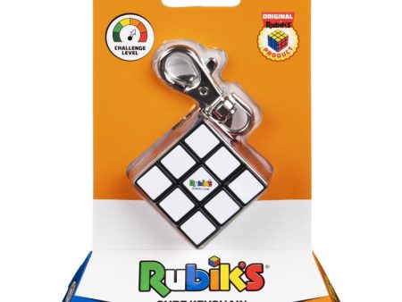 Spin Master Rubik s Cube Puzzle Keychain Multicolored 1 pc Online Hot Sale