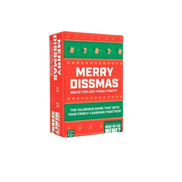 What Do You Meme Merry Dissmas Holiday Party Game Multicolored 266 pc Online Sale