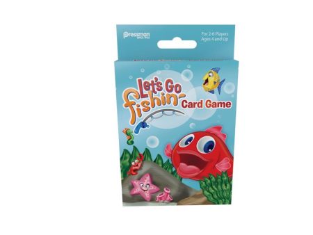 Pressman Let s Go Fish Card Game Multicolored on Sale