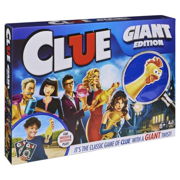 Spin Master Clue Giant Edition Board Game Multicolored on Sale