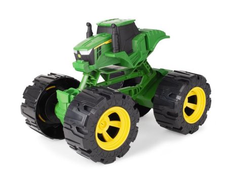 TOMY John Deere Monster Treads Toy Black Green Hot on Sale