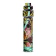 Bio Mechanical Metal Color Pattern Smok Resa Stick Kit Skin Cheap