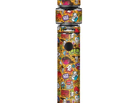 Comic Sticker Slap Cartoon Smok Resa Stick Kit Skin Sale