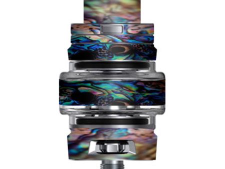 Abalone Blue Black Shell Design Smok TFV8 Big Baby V2 Tank Skin Online Hot Sale