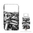 Silver Bullets Polished Black White VooPoo Drag Mini Skin For Cheap