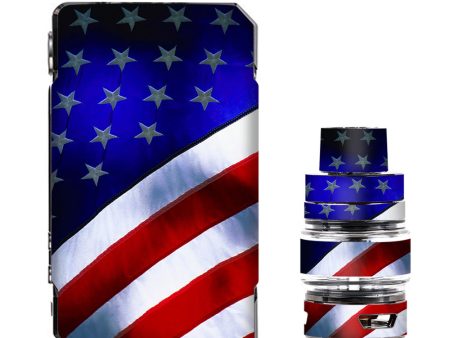 American Flag Waving Usa Pride Proud VooPoo Drag Mini Skin For Sale