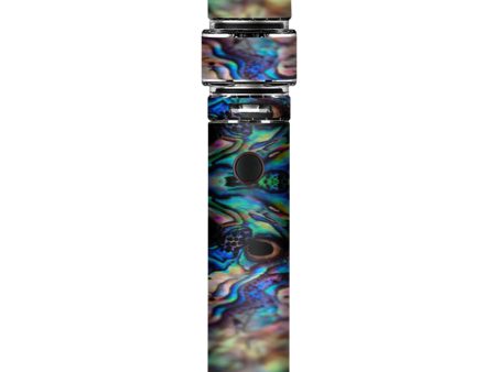 Abalone Sea Shell Gold Blues Beautiful Smok Resa Stick Kit Skin Discount