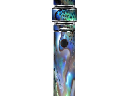 Abalone Pearl Sea Shell Green Blue Smok Resa Stick Kit Skin For Discount