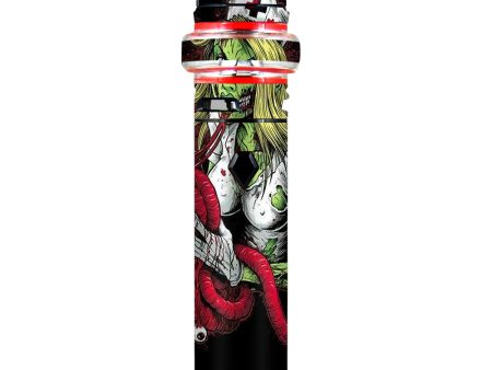 Zombie Nurse Eating Flesh Smok stick V9 Max Skin For Cheap