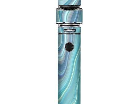 Blue Glass Marble Stone Geode Smok Resa Stick Kit Skin on Sale