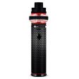 Black Metal Pattern Smok stick V9 Max Skin Discount