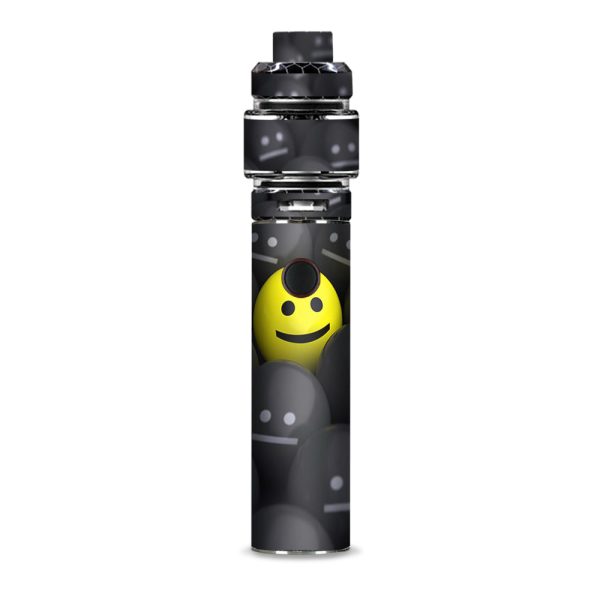 1 Yellow Happy Emoji With Sad Smok Resa Stick Kit Skin For Discount