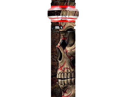 Wicked Evil Tribal Skull Tattoo Smok stick V9 Max Skin For Discount