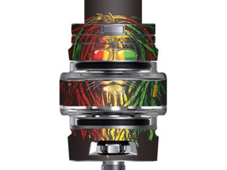 Rasta Dread Lion Irie Smok TFV8 Big Baby V2 Tank Skin For Sale