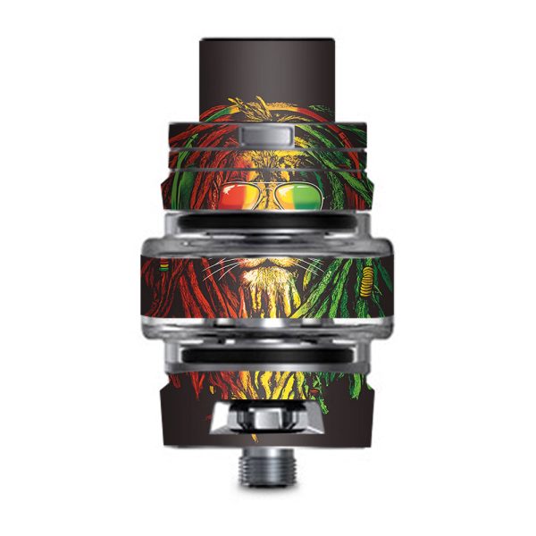 Rasta Dread Lion Irie Smok TFV8 Big Baby V2 Tank Skin For Sale