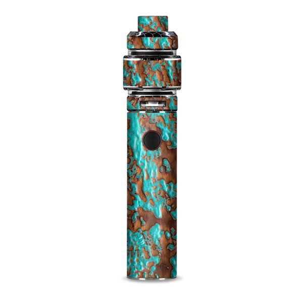 Blue Copper Patina Smok Resa Stick Kit Skin For Sale