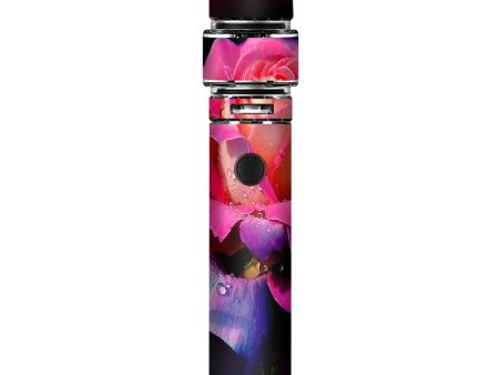 Beautiful Rose Flower Pink Purple Smok Resa Stick Kit Skin Online