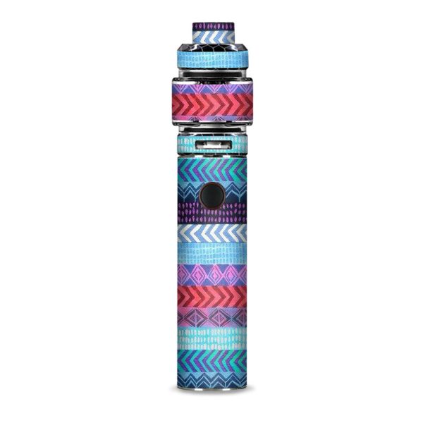 Aztec Blue Tribal Chevron Smok Resa Stick Kit Skin Fashion