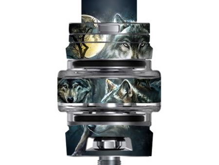 3 Wolves Moonlight Smok TFV8 Big Baby V2 Tank Skin Supply