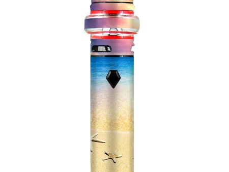 Starfish On The Sand Beach Sunset Smok stick V9 Max Skin Cheap