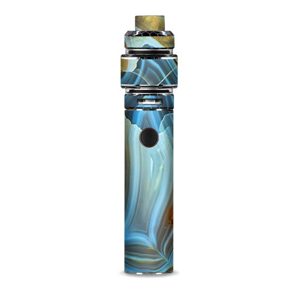 Beautiful Geode Precious Stone Blue Brown Smok Resa Stick Kit Skin For Sale