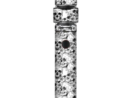 Black N White Skulls Smok Resa Stick Kit Skin Supply