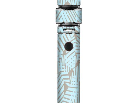 Blue Beige Pattern Smok Resa Stick Kit Skin Supply