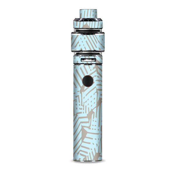 Blue Beige Pattern Smok Resa Stick Kit Skin Supply