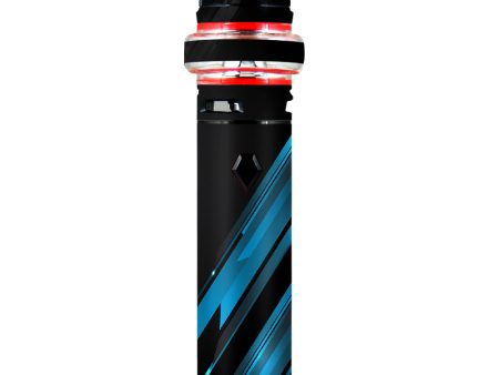 Black Blue Sharp Design Edge Smok stick V9 Max Skin Online