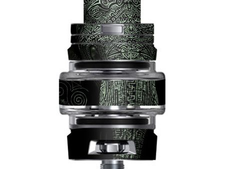 Aztec Elephant Tribal Design Smok TFV8 Big Baby V2 Tank Skin on Sale