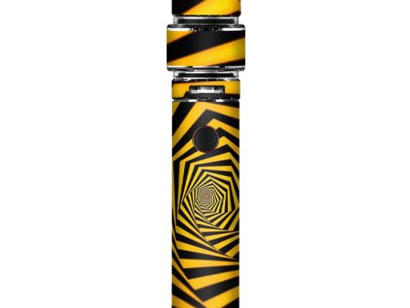 Black Yellow Trippy Pattern Smok Resa Stick Kit Skin Fashion