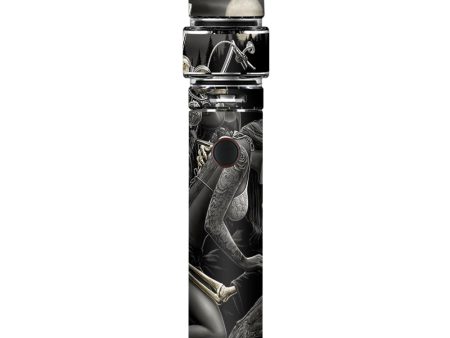 Biker Skeleton Full Moon Tattoo Smok Resa Stick Kit Skin For Sale