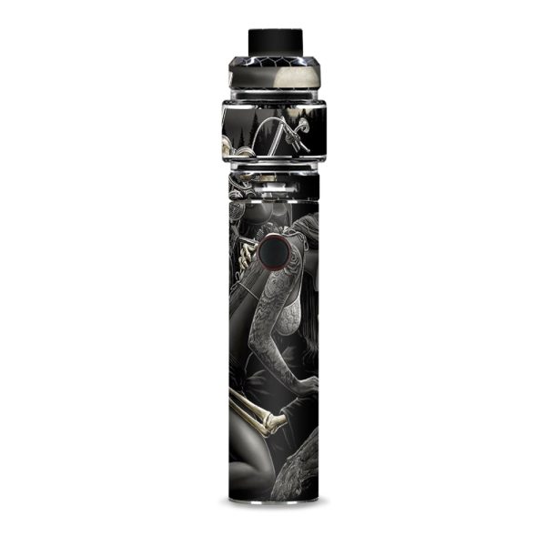 Biker Skeleton Full Moon Tattoo Smok Resa Stick Kit Skin For Sale