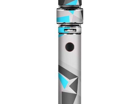 Baby Blue Grey Glass Design Smok Resa Stick Kit Skin Sale