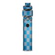 Blue Grey Checkers Smok Resa Stick Kit Skin Supply