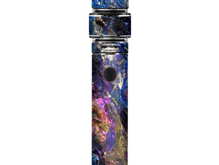 Chalcopyrite Colorful Purple Glass Rock Crystal Smok Resa Stick Kit Skin For Cheap