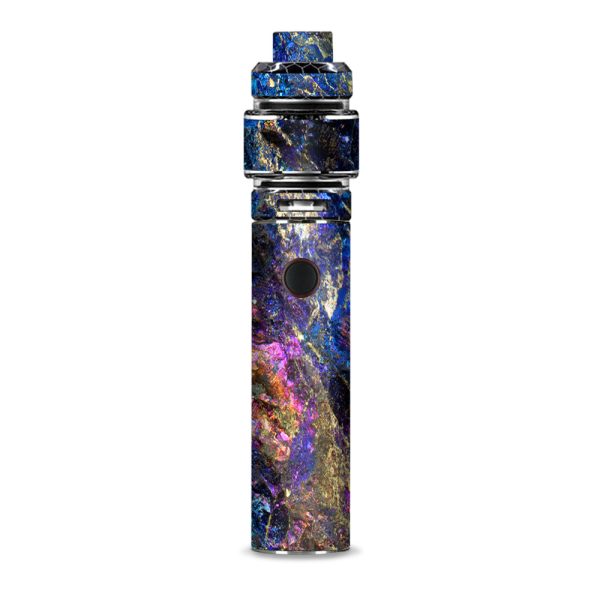 Chalcopyrite Colorful Purple Glass Rock Crystal Smok Resa Stick Kit Skin For Cheap