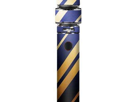 Blue Gold Stripes Smok Resa Stick Kit Skin Hot on Sale