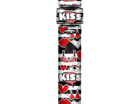 50S Retro Strips Lips Love Kiss  Smok Resa Stick Kit Skin For Cheap